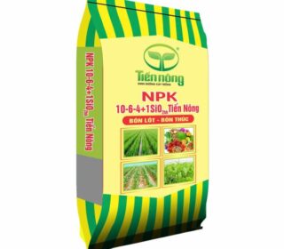 NPK 10-6-4+1SiO₂ₕₕ Tiến Nông (Một màu)